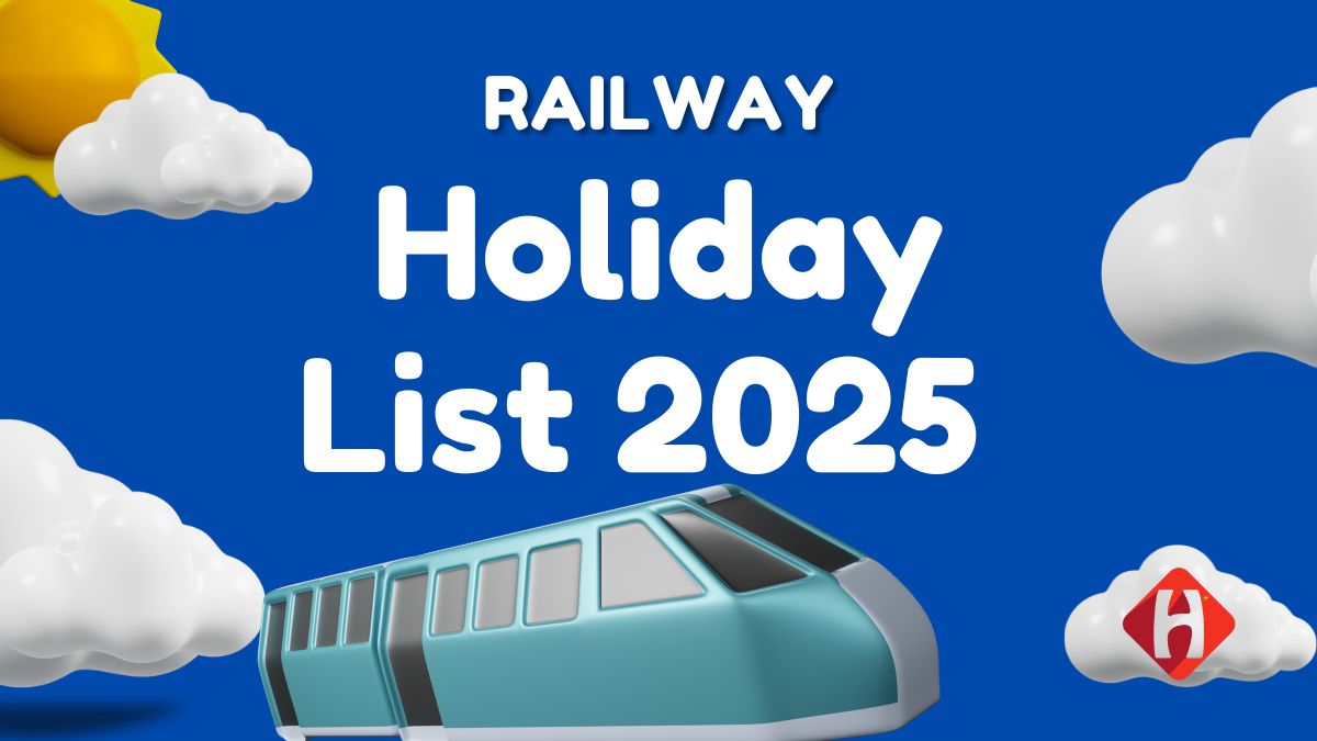 Railway Holiday List 2025