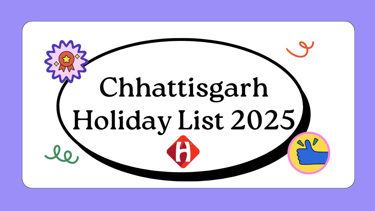 Chhattisgarh Holiday List 2025