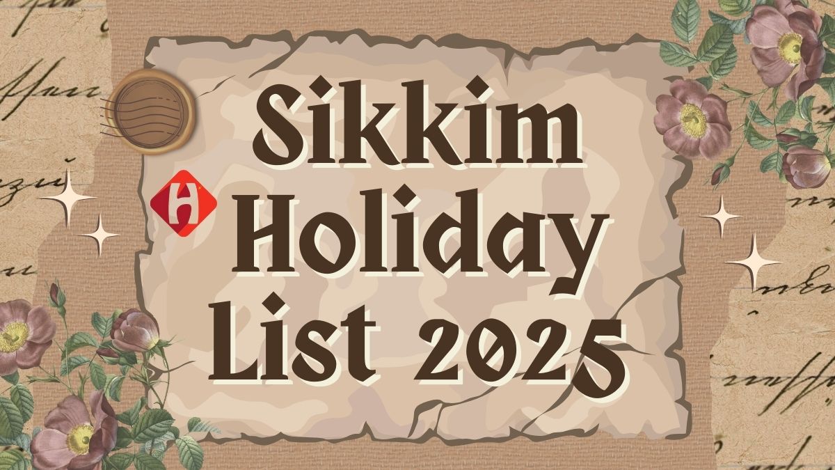 Sikkim Holiday List 2025