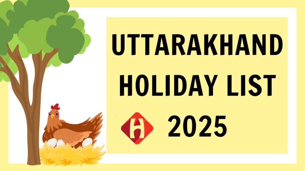 Uttarakhand Holiday Calendar 2025 Pdf Download