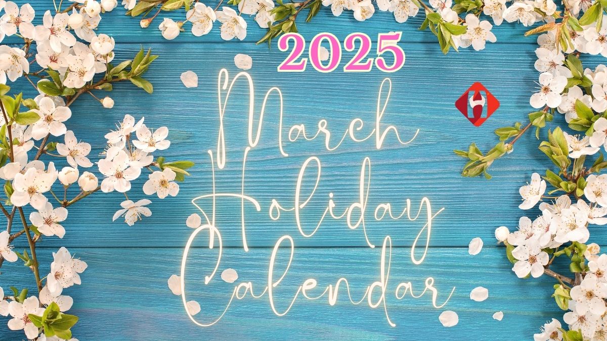 Calendar Holidays 2025 in March