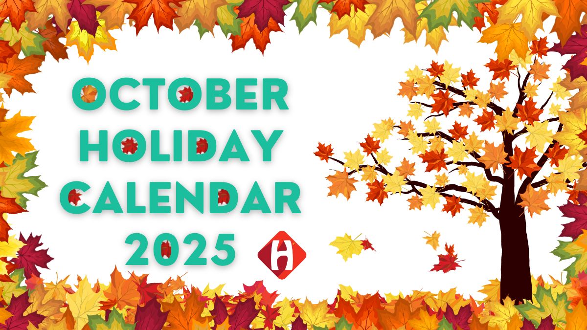 Calendar Holidays 2025 in October