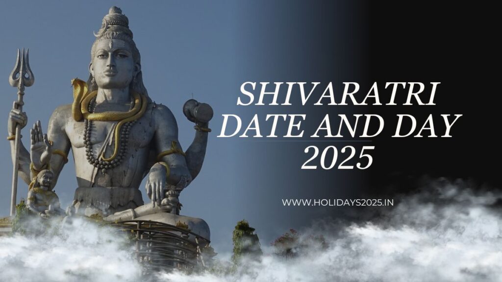 Shivaratri Date and Day 2025 - Calendar Holidays 2025