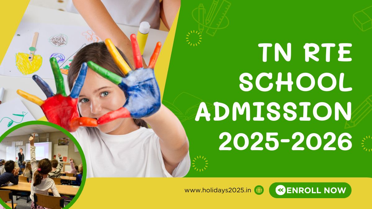 TN RTE School Admission 2025-26