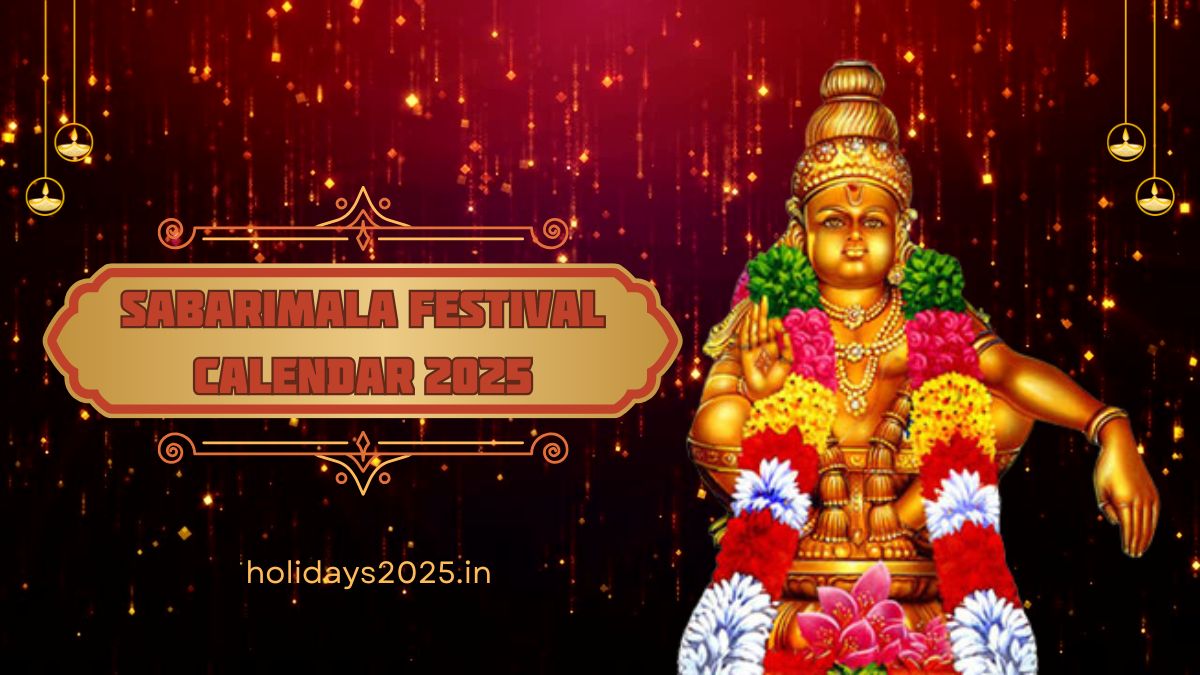 Sabarimala Festival Calendar 2025